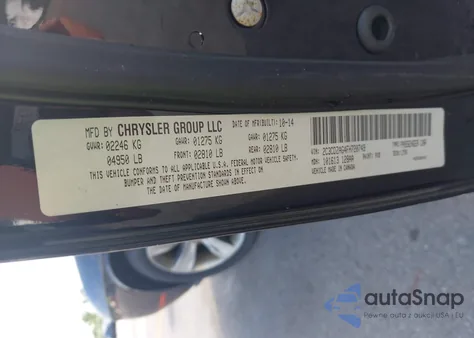 2015 Dodge Challenger Sxt z USA, uszkodzony, nr VIN 2C3CDZAG4FH720749